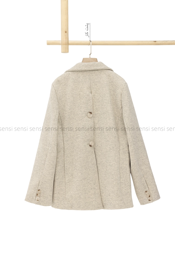 کت فوتر کمر گت آستر دار کد1005178